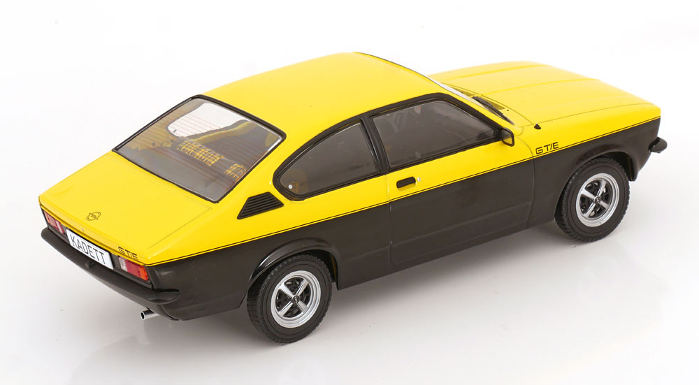 1:18 MCG Opel Kadett C GT/E Coupe yellow/black