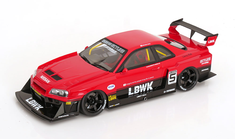 1:18 GT Spirit Nissan Skyline R34 GT-R Super Silhouette LB Works 2020