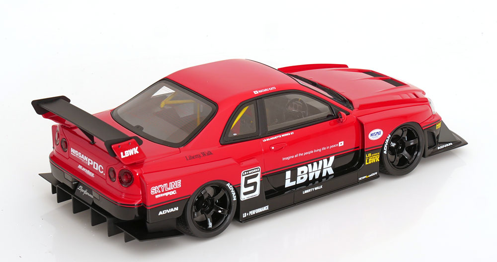 1:18 GT Spirit Nissan Skyline R34 GT-R Super Silhouette LB Works 2020