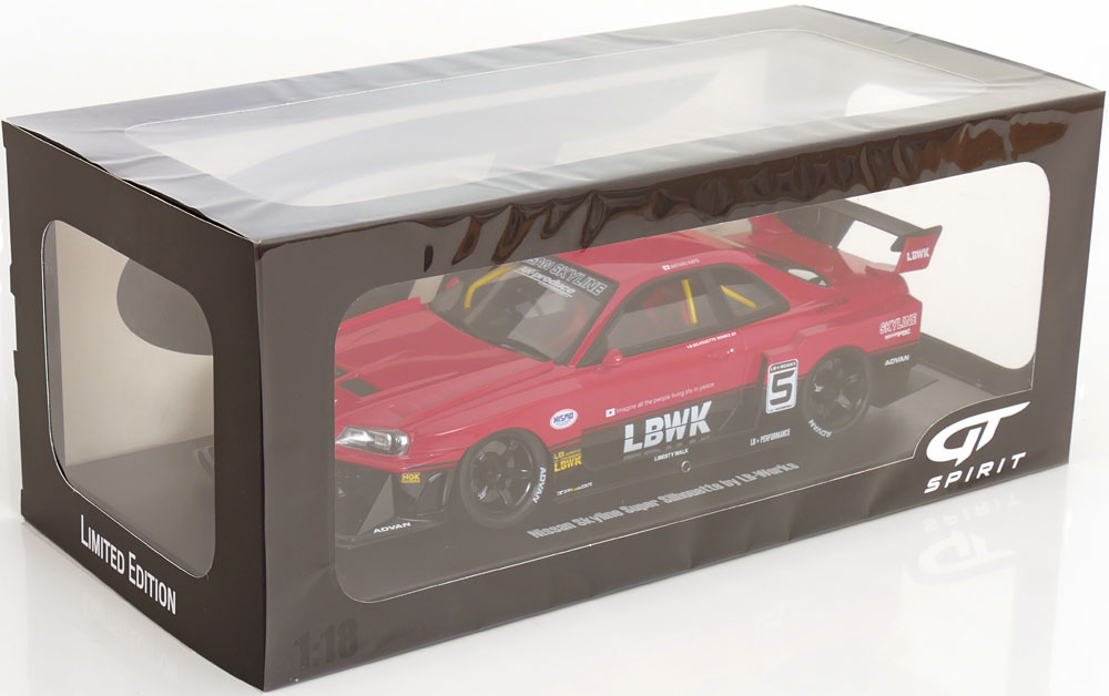1:18 GT Spirit Nissan Skyline R34 GT-R Super Silhouette LB Works 2020