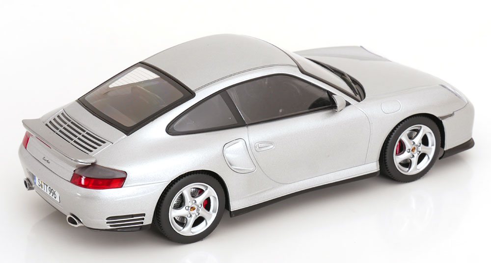 1:18 KK-Scale Porsche 911 (996) Turbo 2000 silver