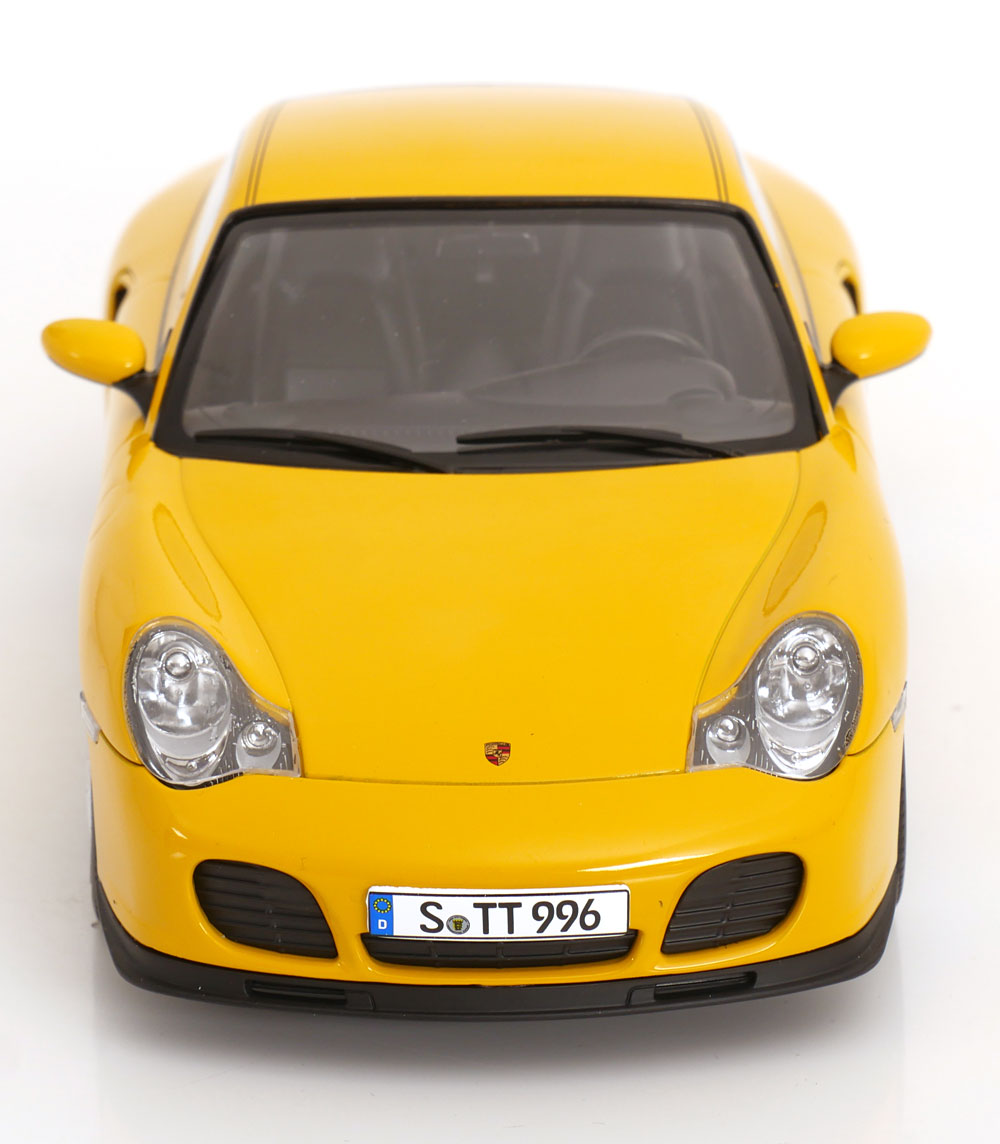 1:18 KK-Scale Porsche 911 (996) Turbo 2000 yellow