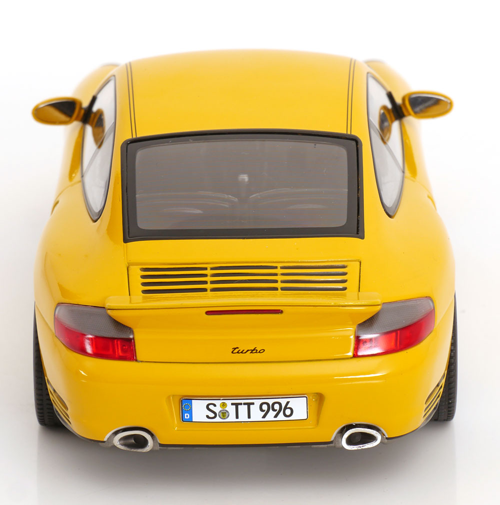 1:18 KK-Scale Porsche 911 (996) Turbo 2000 yellow
