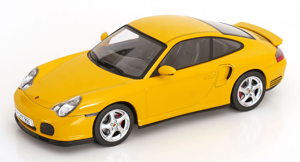 1:18 KK-Scale Porsche 911 (996) Turbo 2000 yellow