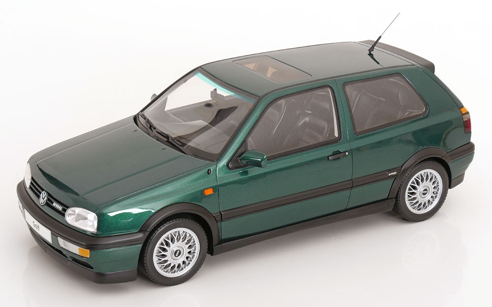 1:12 Otto VW Golf 3 VR6 1992 darkgreen-metallic