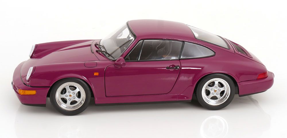 1:12 KK-Scale Porsche 911 (964) RS with Speedline rims 1992 rubin red