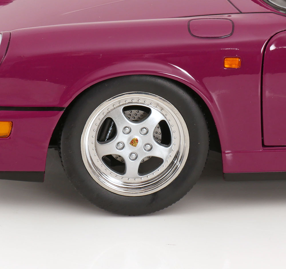 1:12 KK-Scale Porsche 911 (964) RS with Speedline rims 1992 rubin red