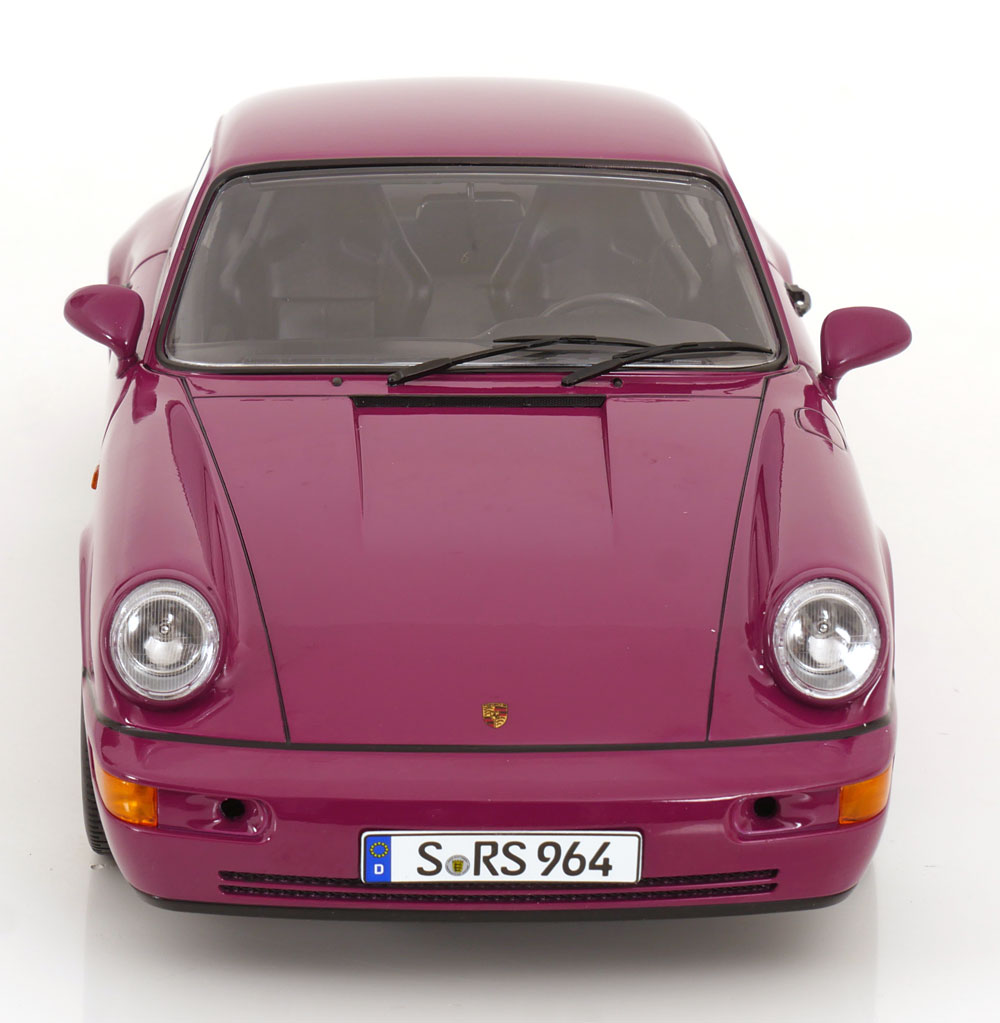 1:12 KK-Scale Porsche 911 (964) RS with Speedline rims 1992 rubin red