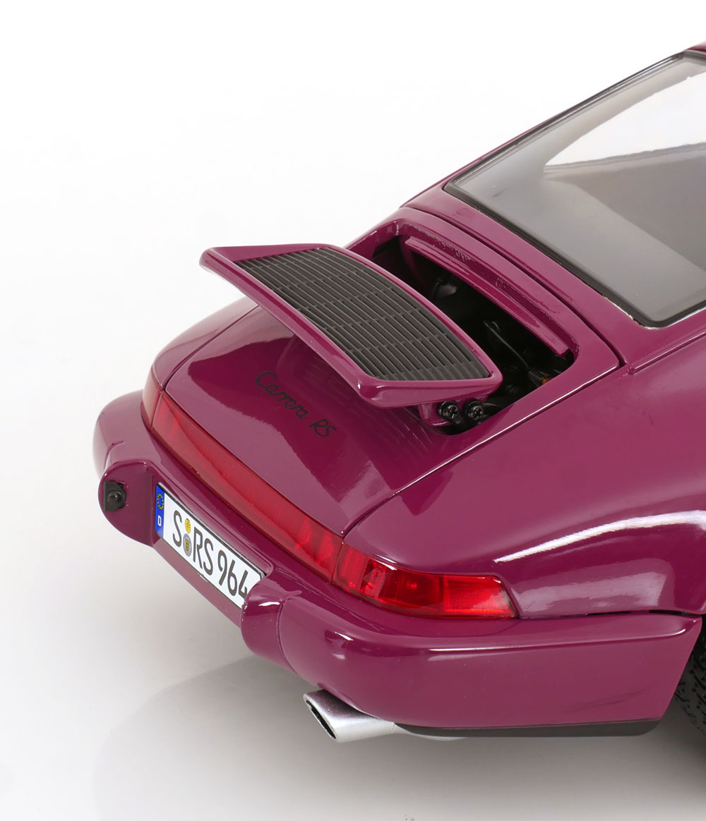 1:12 KK-Scale Porsche 911 (964) RS with Speedline rims 1992 rubin red