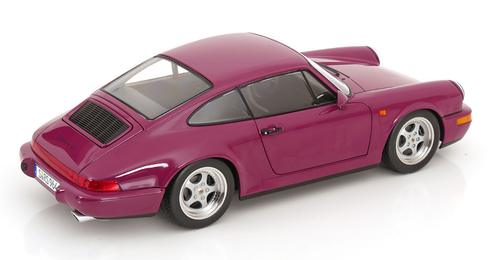 1:12 KK-Scale Porsche 911 (964) RS with Speedline rims 1992 rubin red