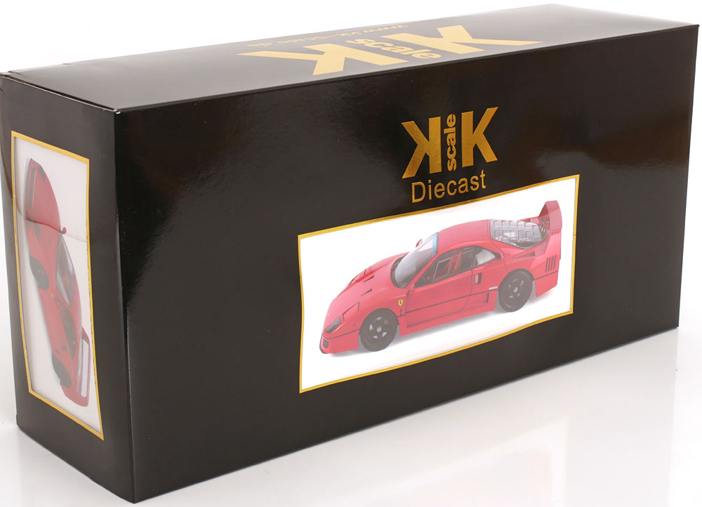 1:12 KK-Scale Ferrari F40 Lightweight 1990 red