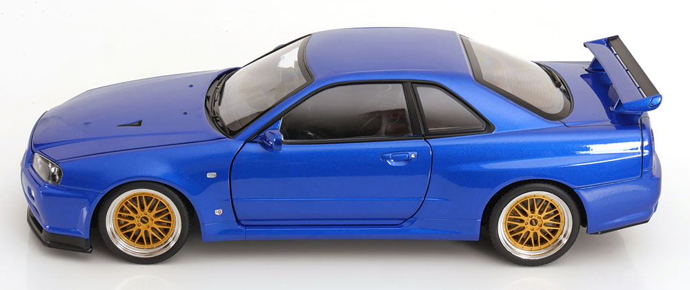 1:12 KK-Scale Nissan Skyline GT-R R34 V-Spec II BBS rims 2001