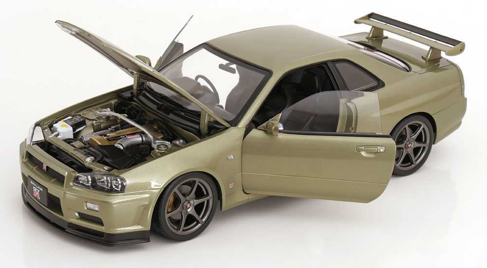 1:12 KK-Scale Nissan Skyline GT-R R34 V-Spec N&uumlr OEM rims 2001