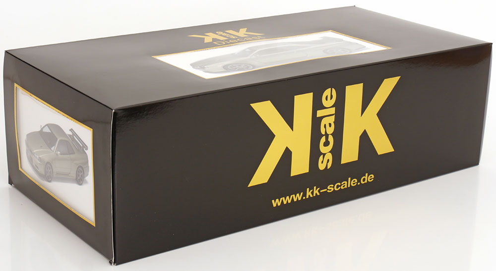 1:12 KK-Scale Nissan Skyline GT-R R34 V-Spec N&uumlr OEM rims 2001