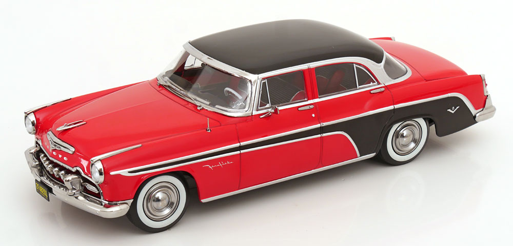 1:18 KK-Scale DeSoto Fireflite Sedan 1955 red/black