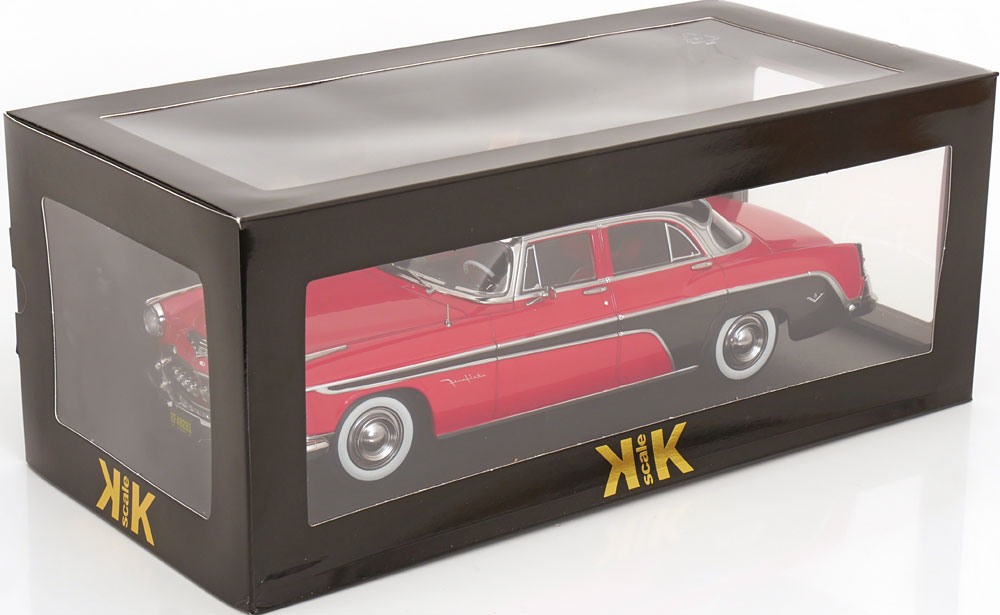 1:18 KK-Scale DeSoto Fireflite Sedan 1955 red/black