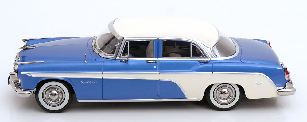 1:18 KK-Scale DeSoto Fireflite Sedan 1955 bluemetallic/cream