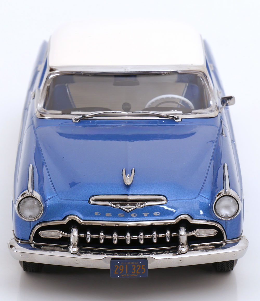1:18 KK-Scale DeSoto Fireflite Sedan 1955 bluemetallic/cream