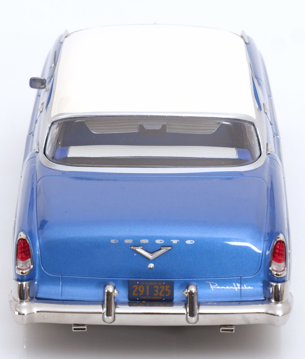 1:18 KK-Scale DeSoto Fireflite Sedan 1955 bluemetallic/cream