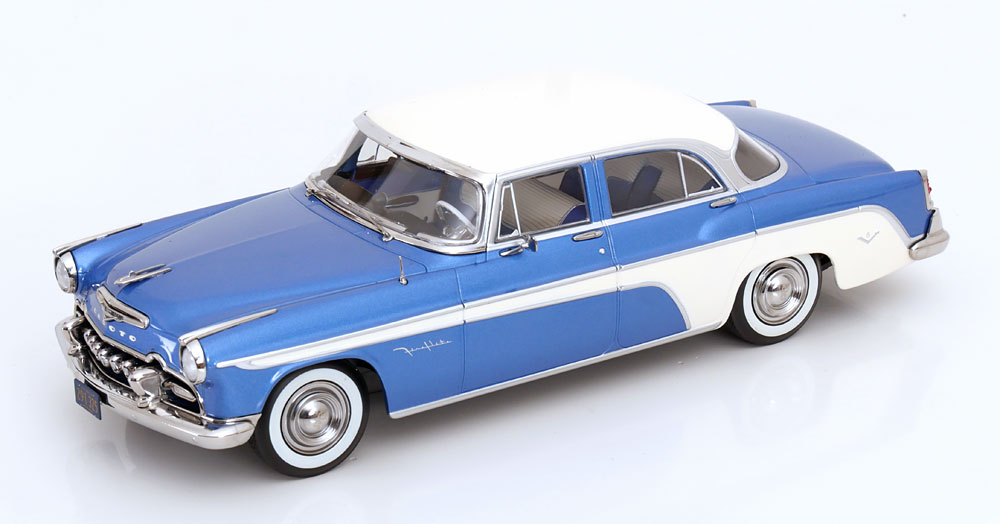 1:18 KK-Scale DeSoto Fireflite Sedan 1955 bluemetallic/cream