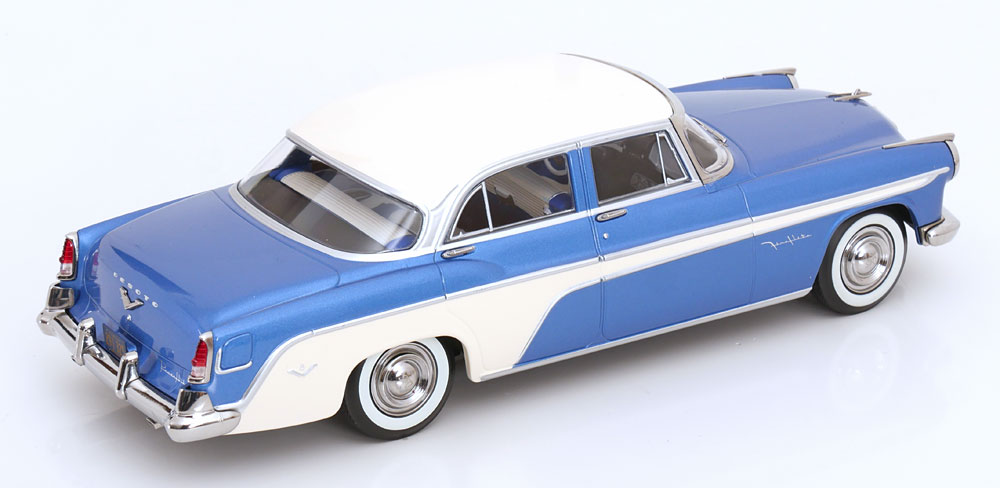 1:18 KK-Scale DeSoto Fireflite Sedan 1955 bluemetallic/cream