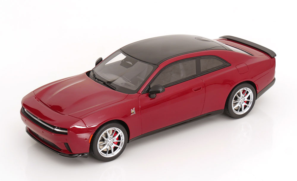 1:18 GT Spirit Dodge Charger Daytona Scat/Pack 2025 redmetallic/black