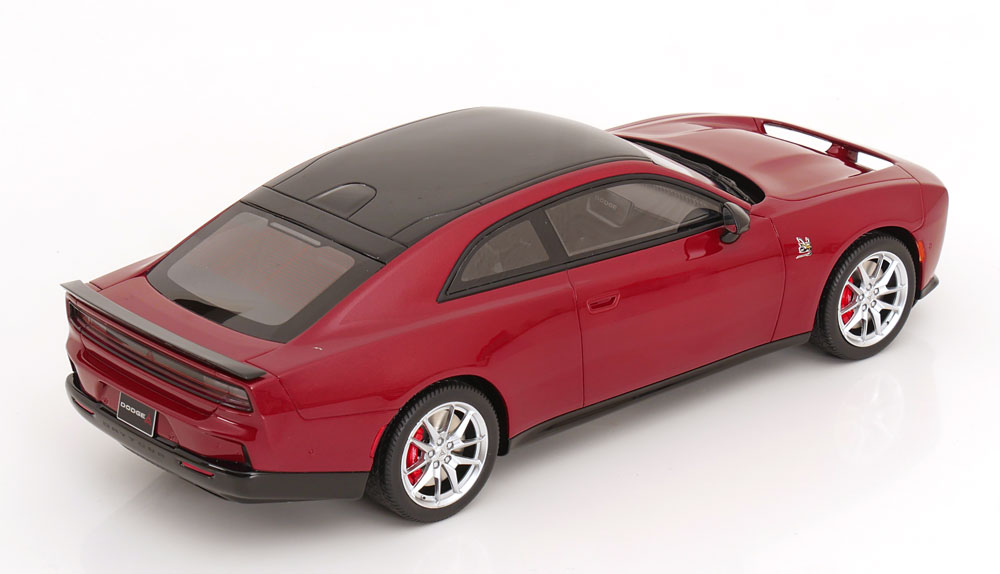 1:18 GT Spirit Dodge Charger Daytona Scat/Pack 2025 redmetallic/black