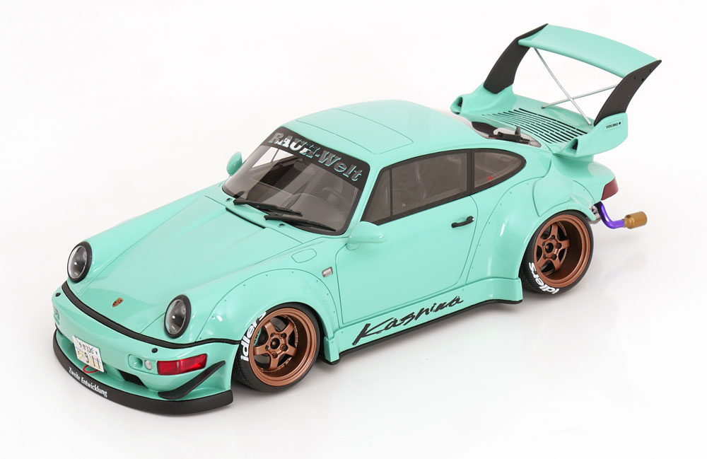 1:18 GT Spirit Porsche 911 RWB Kashiwa 2022 turquoise