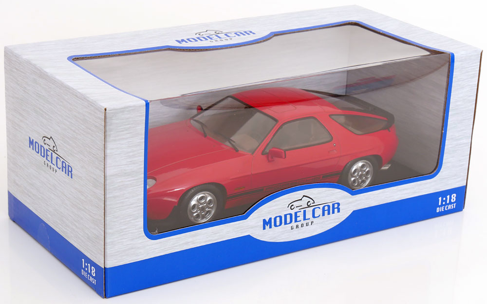 1:18 MCG Porsche 928 S red