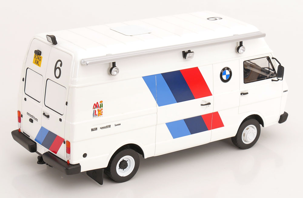 1:18 Otto VW / BMW LT transporter/ M3 E30 Rally 1000 Lakes