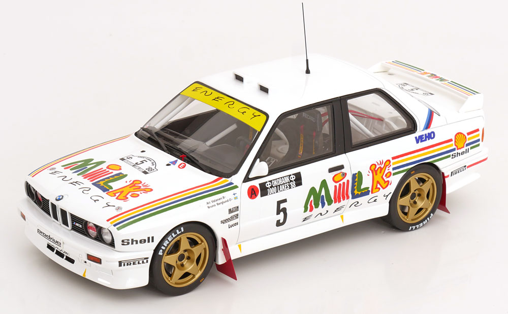 1:18 Otto VW / BMW LT transporter/ M3 E30 Rally 1000 Lakes