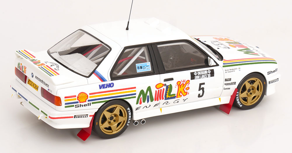 1:18 Otto VW / BMW LT transporter/ M3 E30 Rally 1000 Lakes